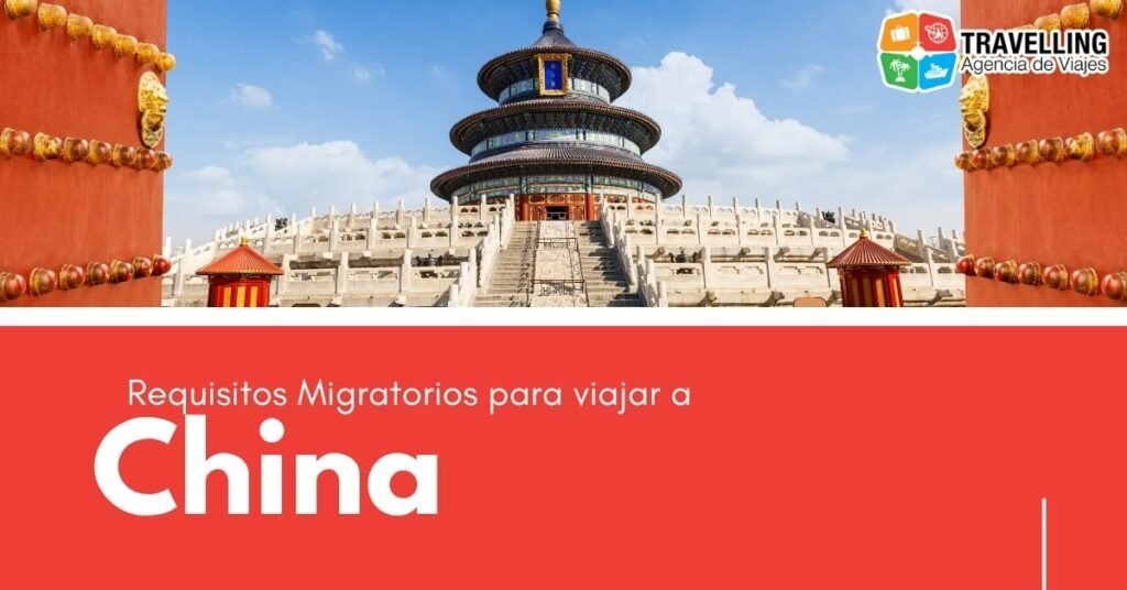 China requisitos para viajar