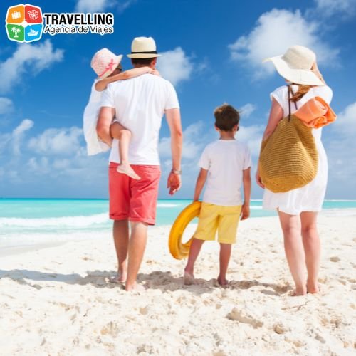 Familia de viaje
