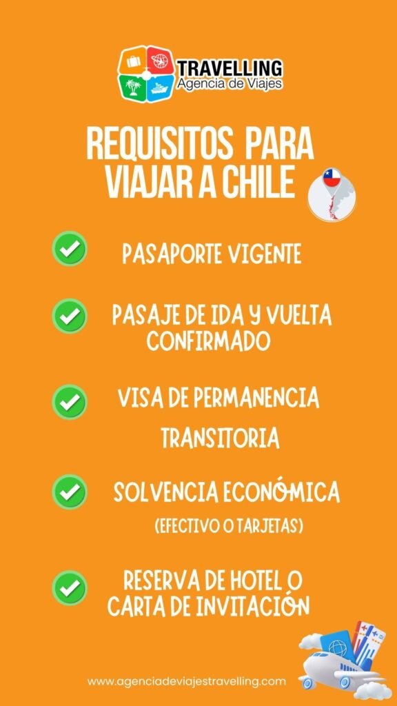 Documentos para viajar a Chile