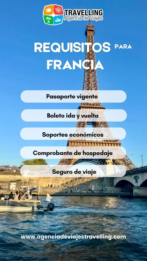Requisitos para viajar a Francia