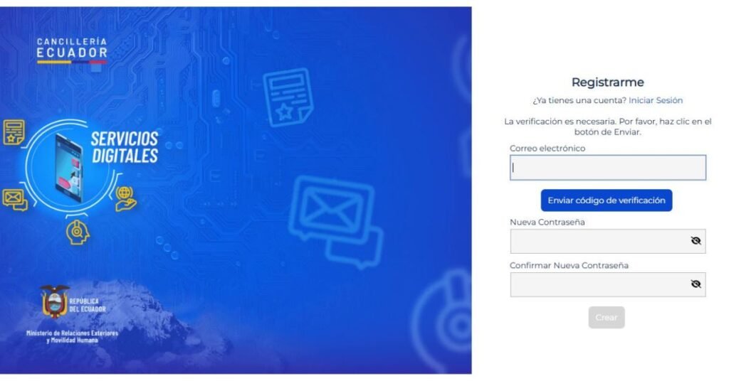 Solicitud de Visa Ecuador 2