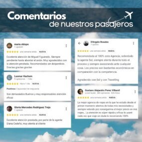 opiniones de pasajeros